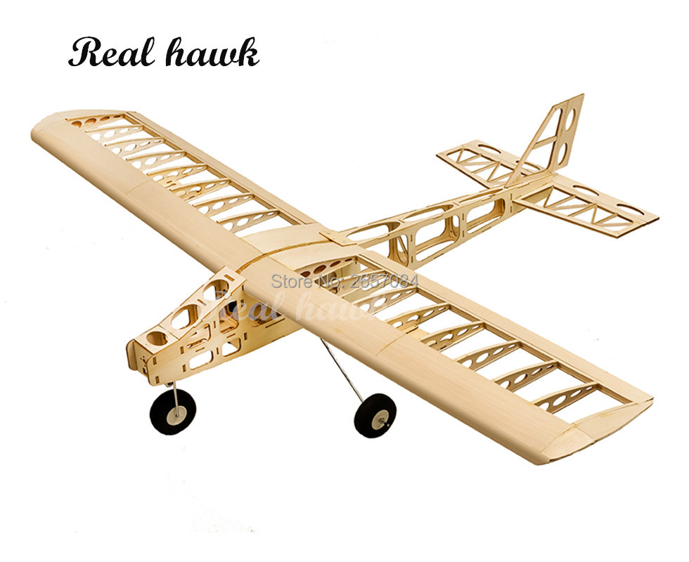 Model Kit Wood - 1300 mm modelvliegtuig van balsahout, RC-model,