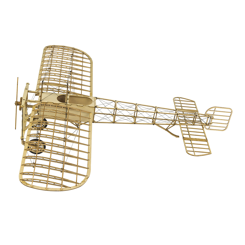Model Kit Wood - Echte Havik Bleriot Xi Vliegtuig Schaal
