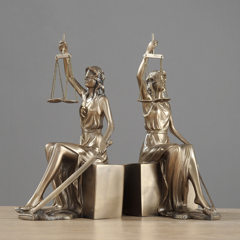 Model Kit Judge - 1 stks Hars Dame Justitie Standbeeld