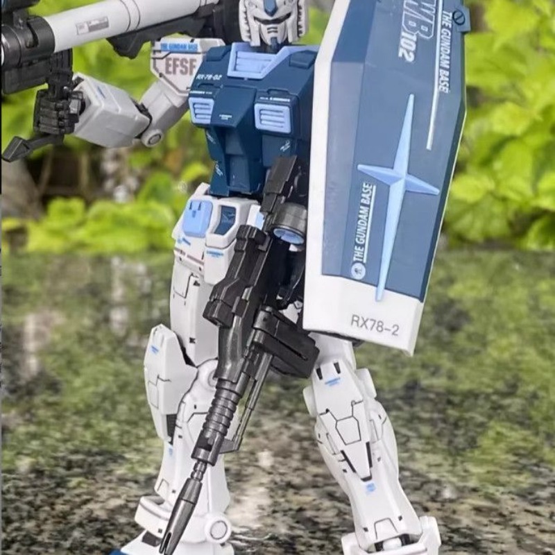 Model Kit Gundam Bandai - RX-78-2 GTO Mobile Suit DIY Geassembleerd