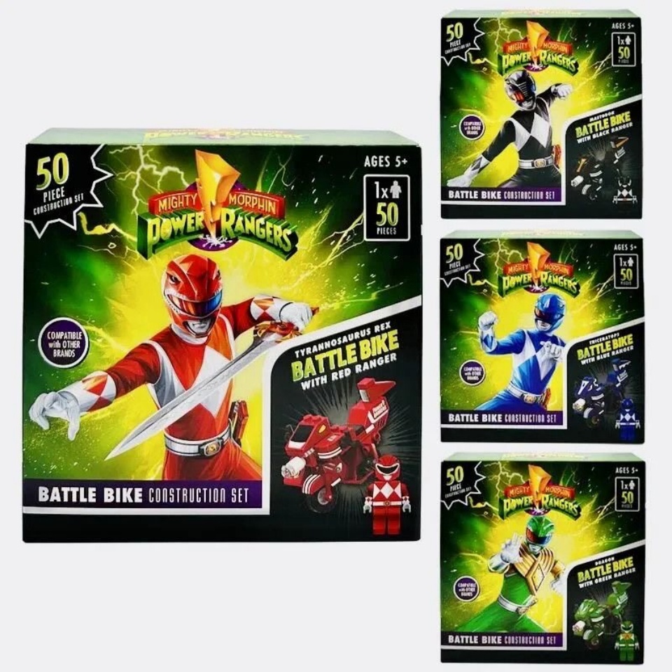 Model Kit Power Rangers - Hasbro Power Rangers Rood Groen Blauw