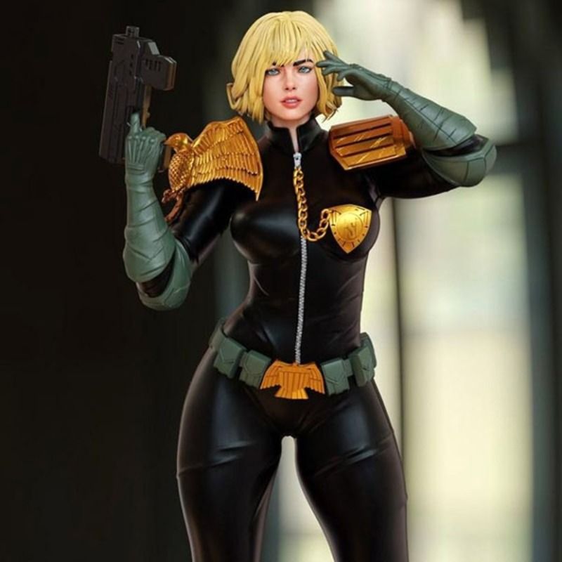 Model Kit Judge - 1/24 Schaal Cassandra Anderson Hars Figuur