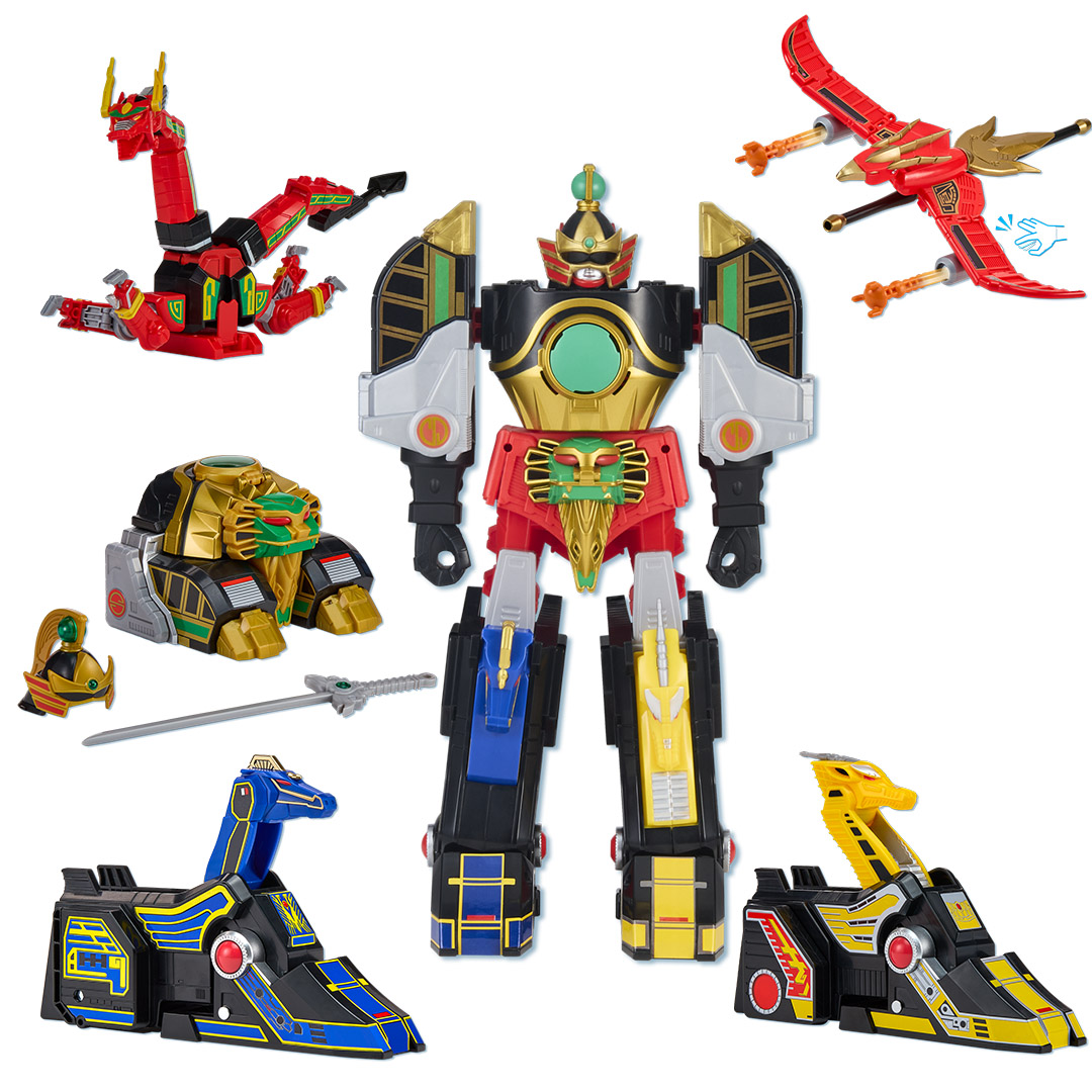 Model Kit Power Rangers - Playmates Power Rangers Mega Thunderzord Actiefiguur