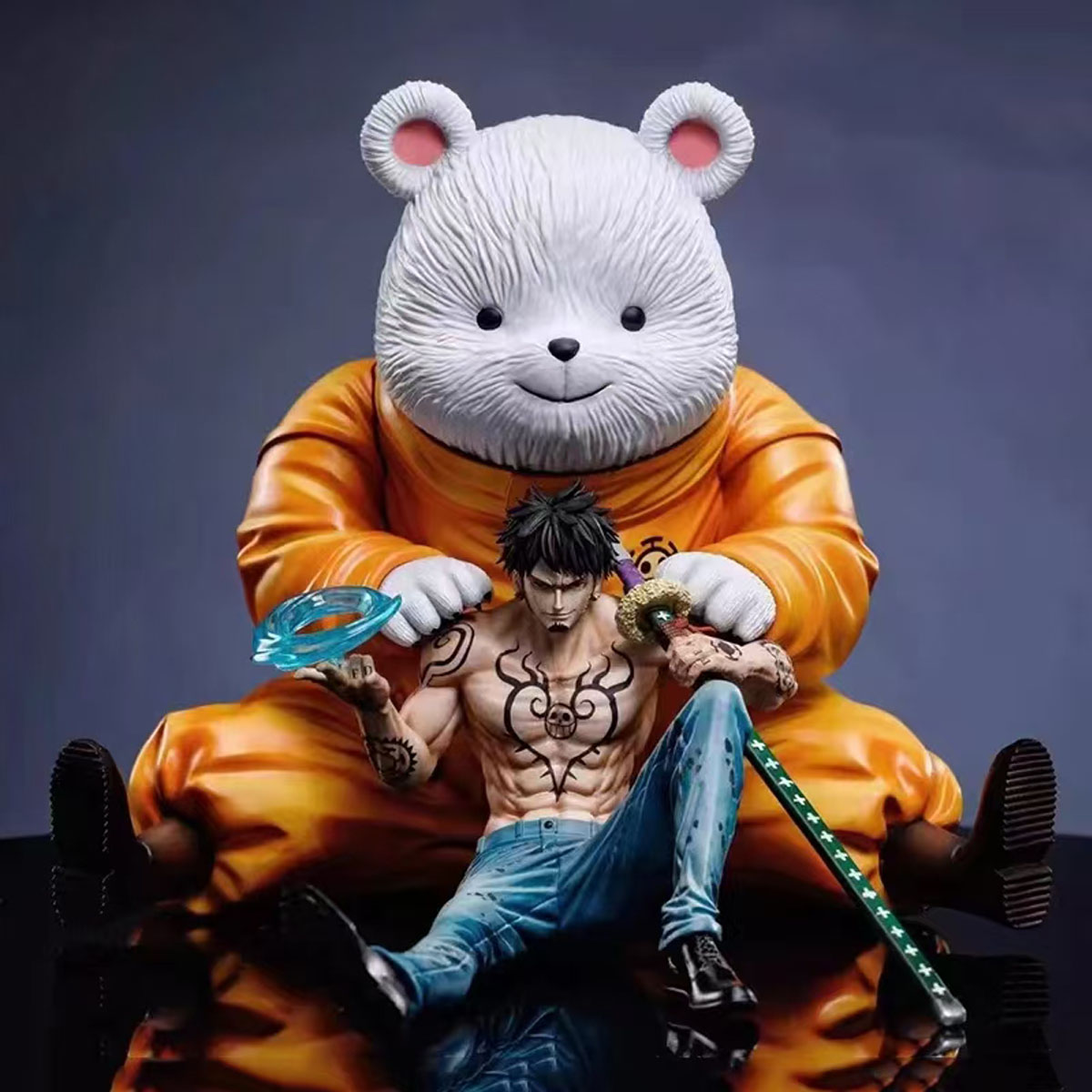 Model Kit Judge - Een Stuk Anime Beeldje Zithouding Trafalgar