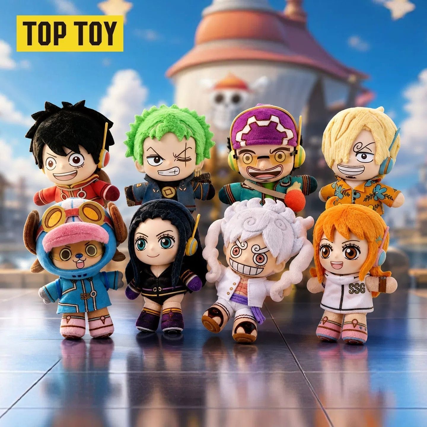 Model Kit Luffy - EAKI One Piece Egghead Arc Pluche