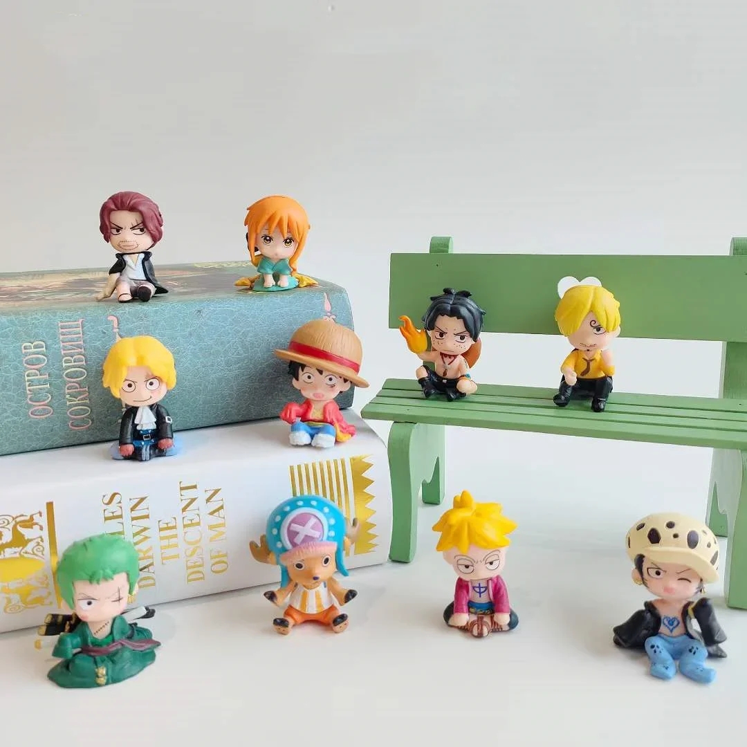 Model Kit Judge - One Piece 10-delige figurenset Luffy Law