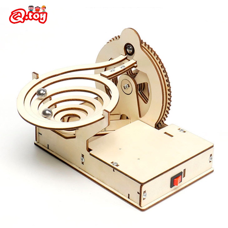 Model Kit Wood - Stoomwetenschap Educatieve Kit 3d Houten Marmeren