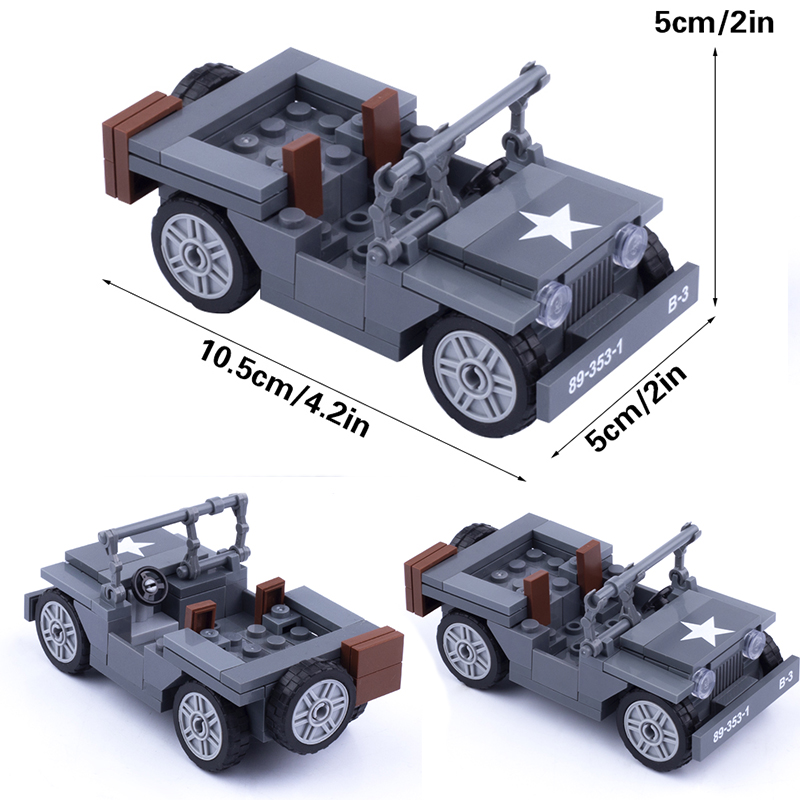 Model Kit Ww2 - Moc WW2 Militaire Ons Cijfers Willy