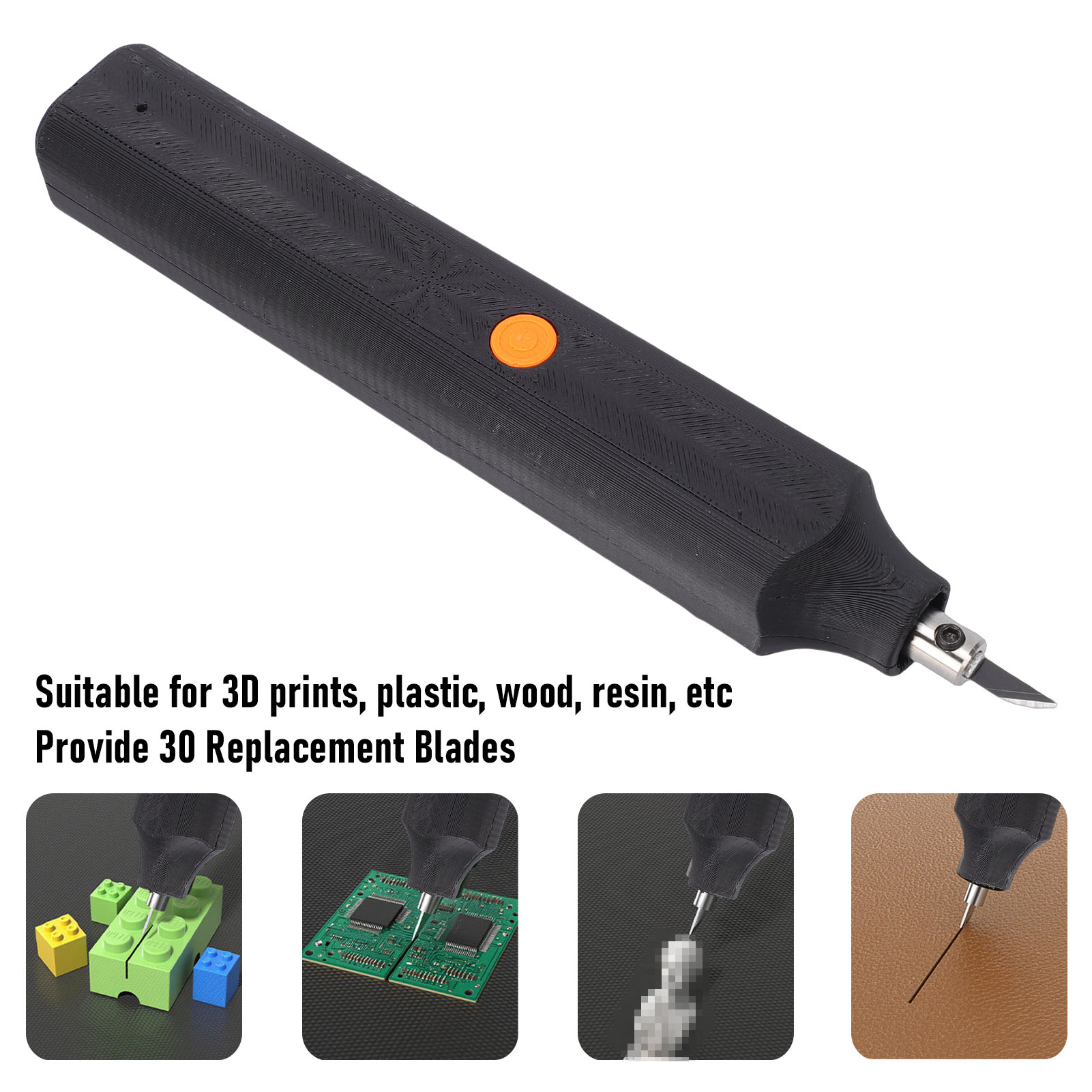 Model Kit Wood - 40kHz Ultrasone Cutter met 30 Vervangende