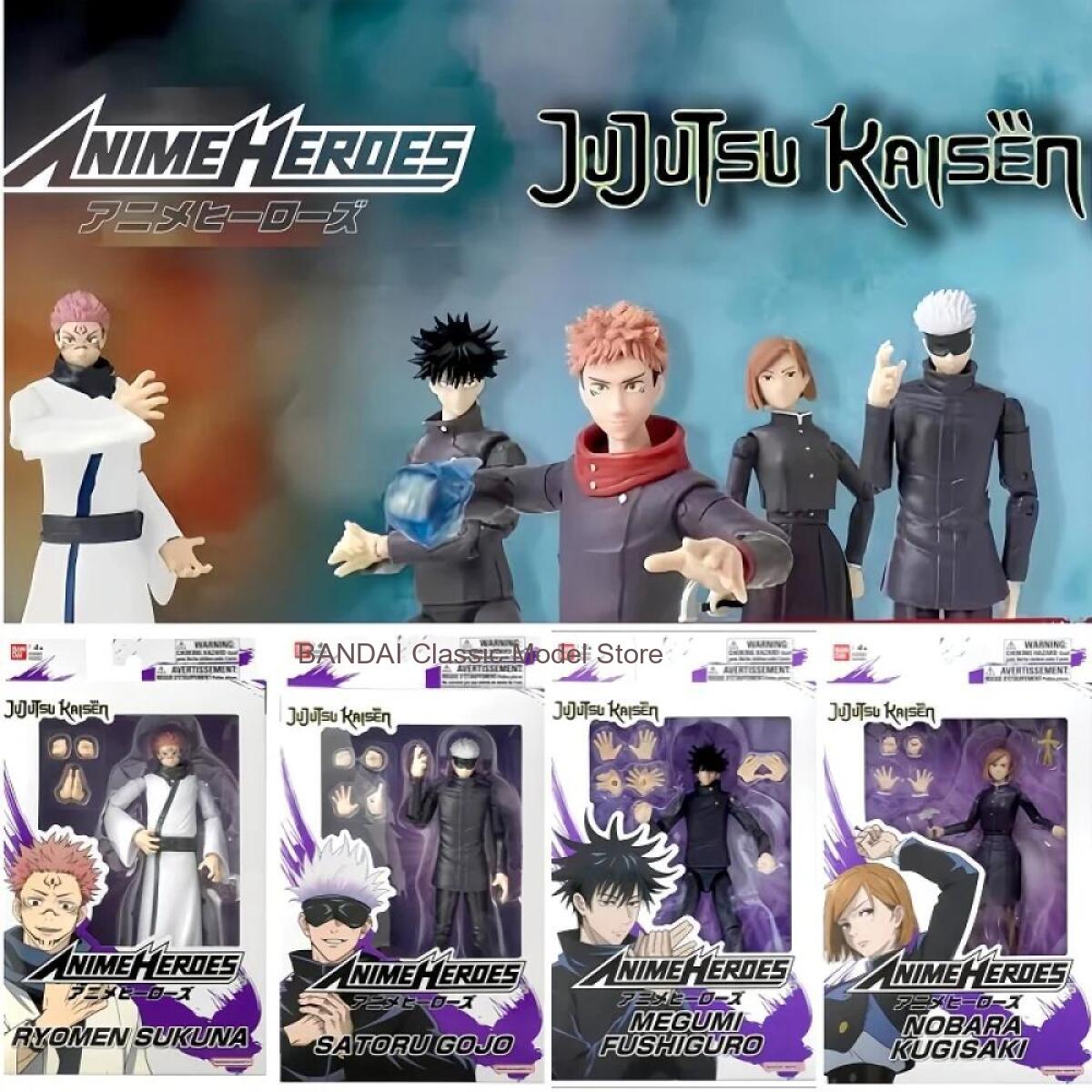 Model Kit Jujutsu Kaisen - Bandai Jujutsu Kaisen Action Figure Set