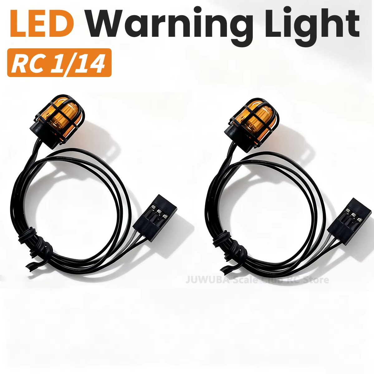 Model Kit Excavator - LED-waarschuwingslamp 360 graden draaibare lamp engineeringlamp