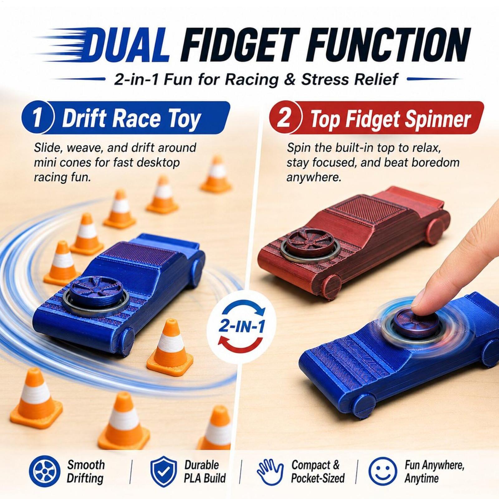 Mini Pocket Drift Auto Fidget  - Model Kit Game recensie en prijs