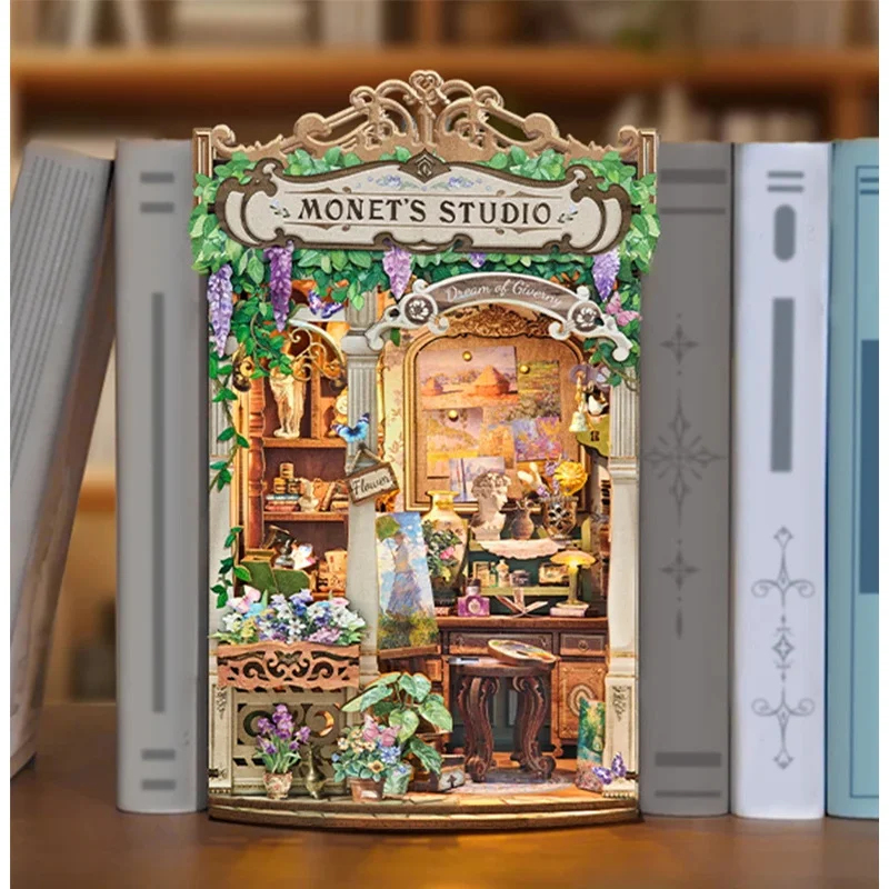 Houten Monet's Studio Boekenho - Model Kit Studio recensie en prijs