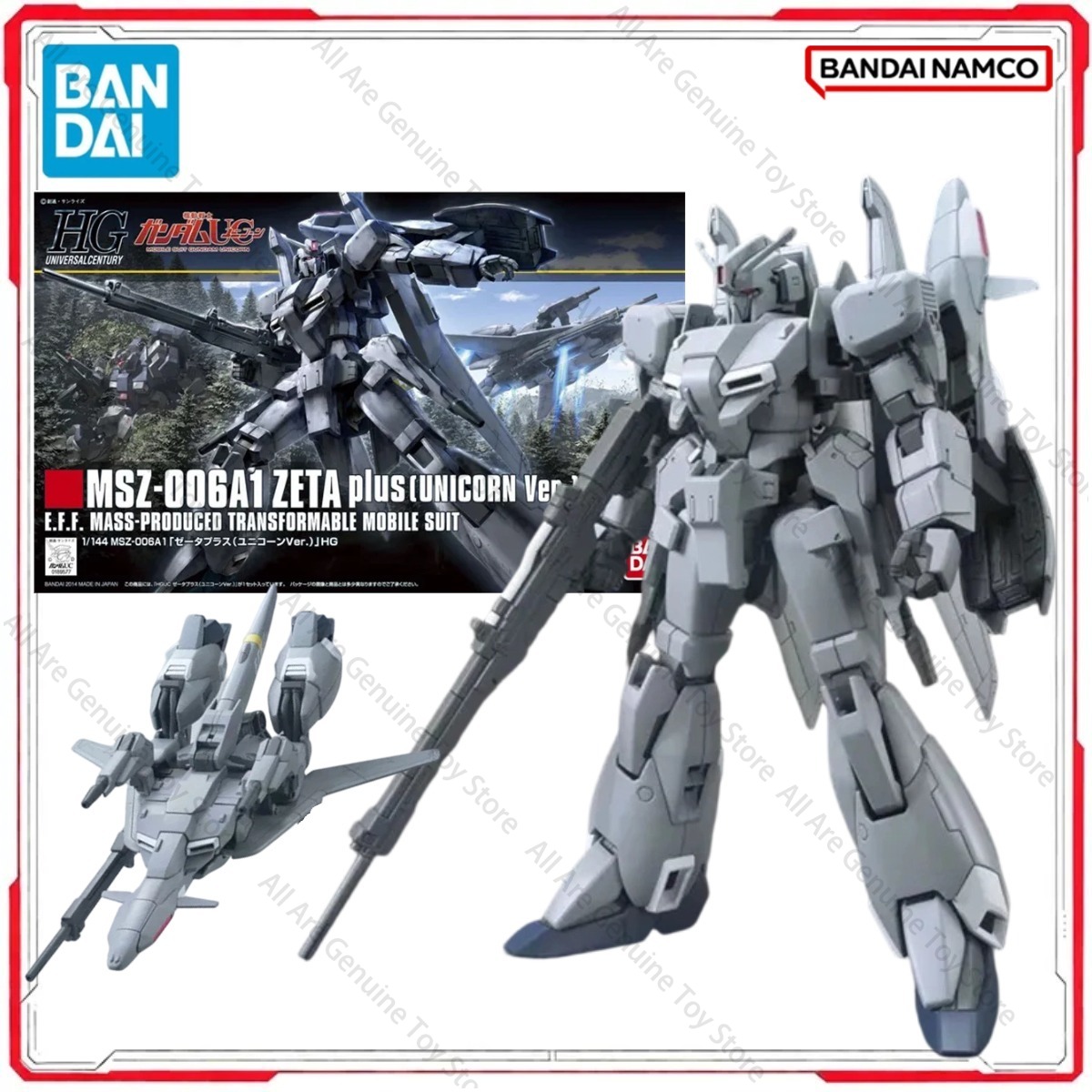 Echte Bandai Originele Gundam  - Model Kit Zeta Gundam recensie en prijs
