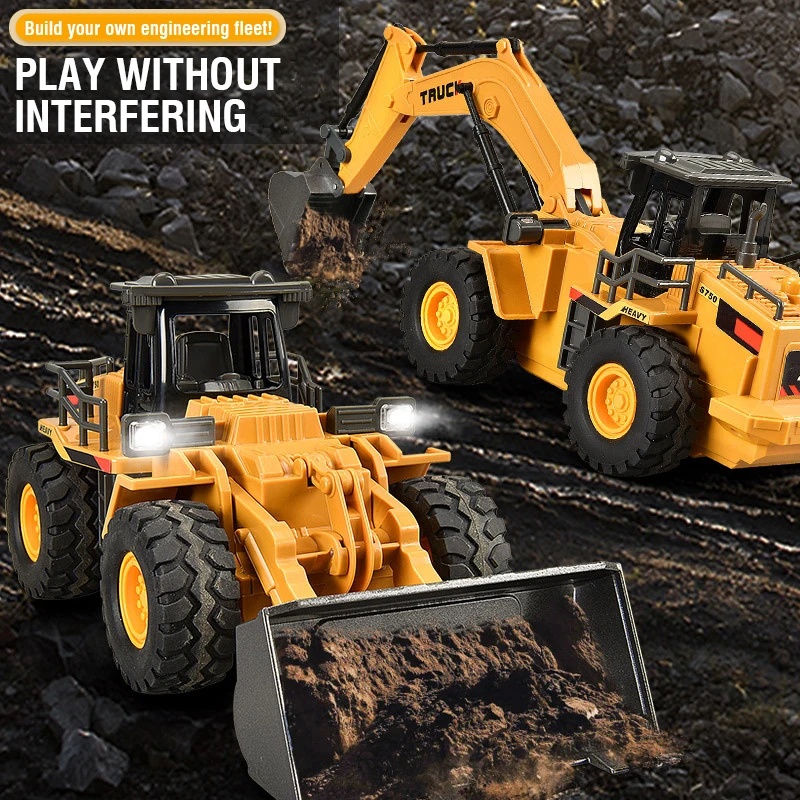 2.4G Legering Afstandsbedienin - Model Kit Excavator recensie en prijs
