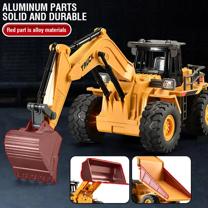 2.4G Legering Afstandsbedienin - Model Kit Excavator recensie en prijs