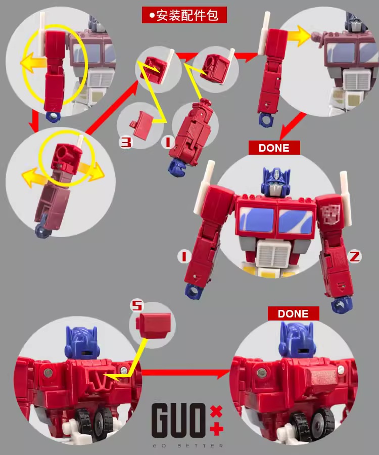 Studio-serie SS Devastator Opt - Model Kit Studio recensie en prijs