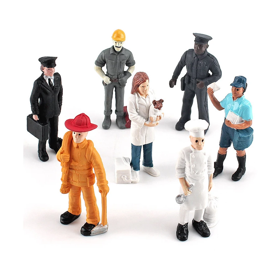 Blauwe kraag vrouwelijke boer  - Model Kit Judge recensie en prijs