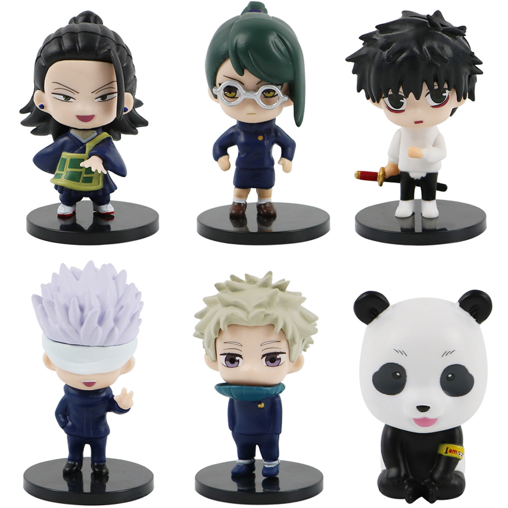 6 Stks/set Cartoon Jujutsu Kai - Model Kit Jujutsu Kaisen recensie en prijs