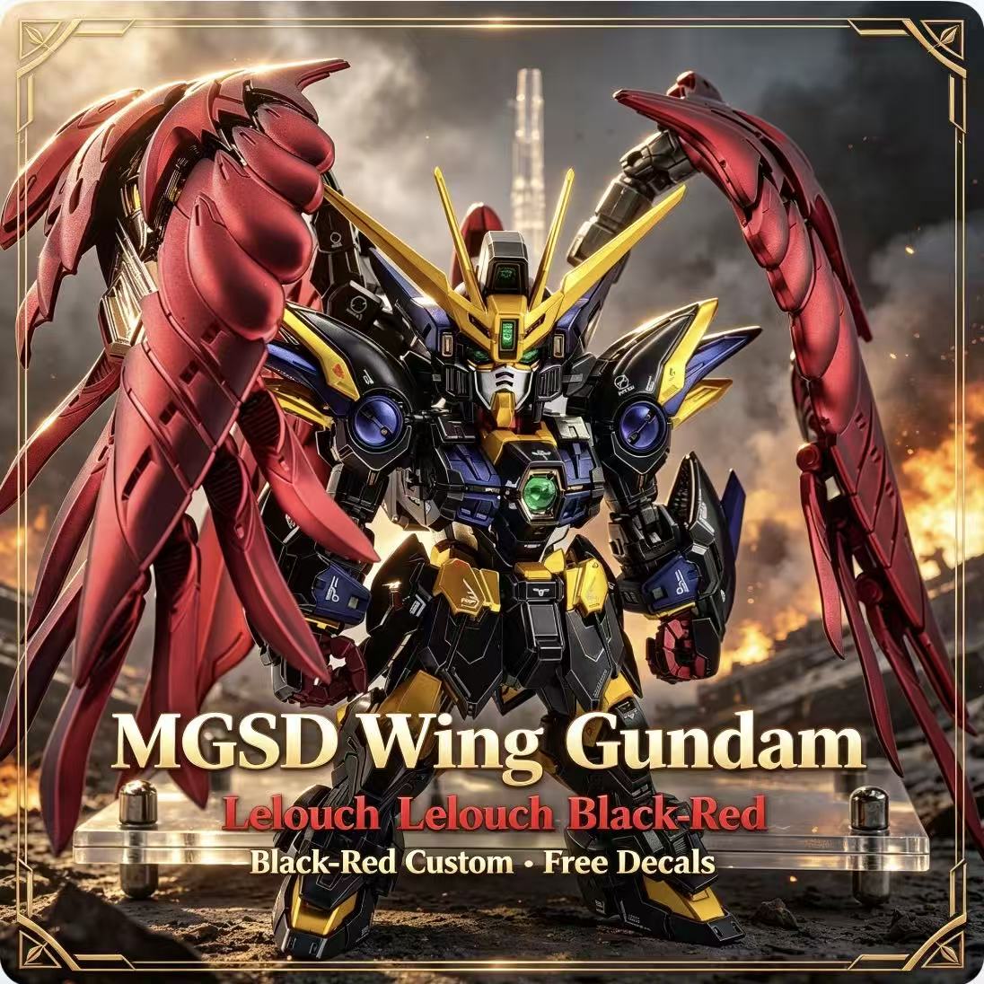 MGSD Wing Lelouch Kleurenschem - Model Kit Third Party recensie en prijs