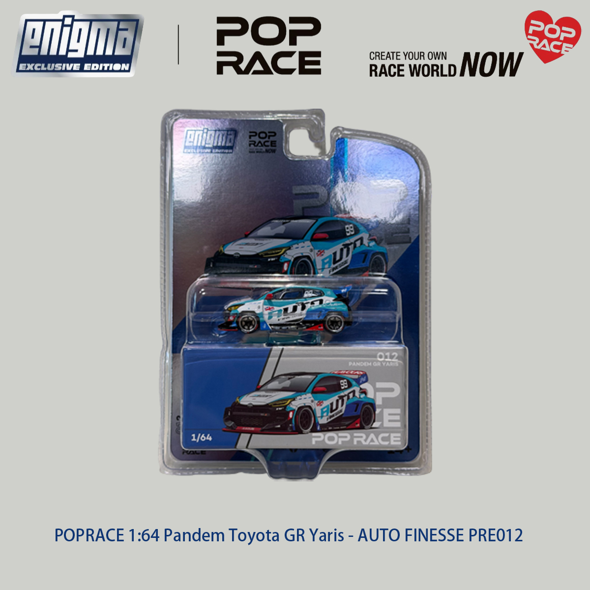 POP RACE 1:64 Blisterverpakkin - Model Kit Game recensie en prijs