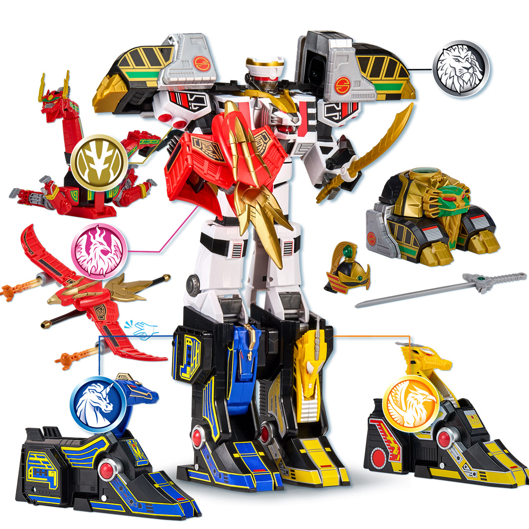 Power Rangers Thunder Zord Red - Model Kit Power Rangers recensie en prijs