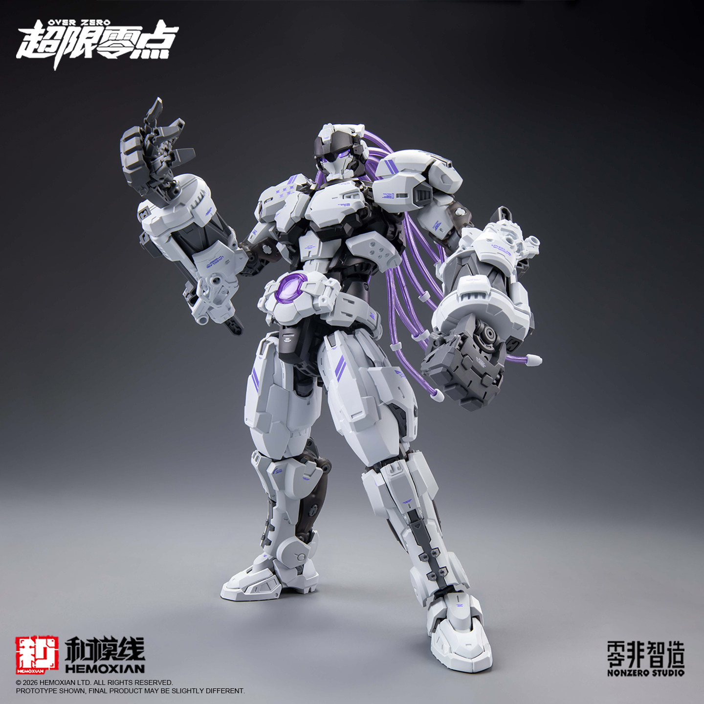 Originele HEMOXIAN Over Zero S - Model Kit Infinite Dimension recensie en prijs