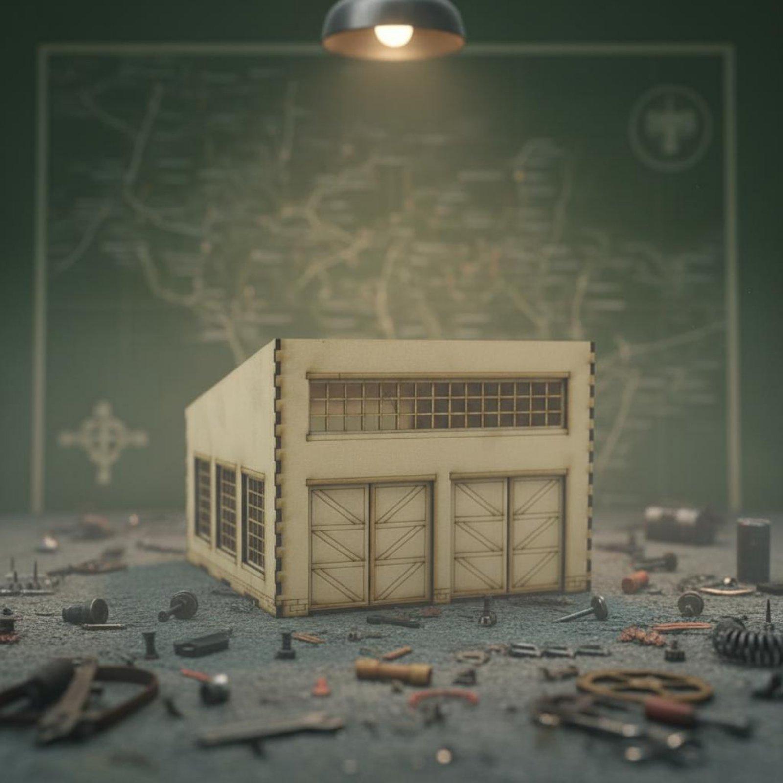 Oorlogsvoertuig Reparatiefabri - Model Kit Wood recensie en prijs
