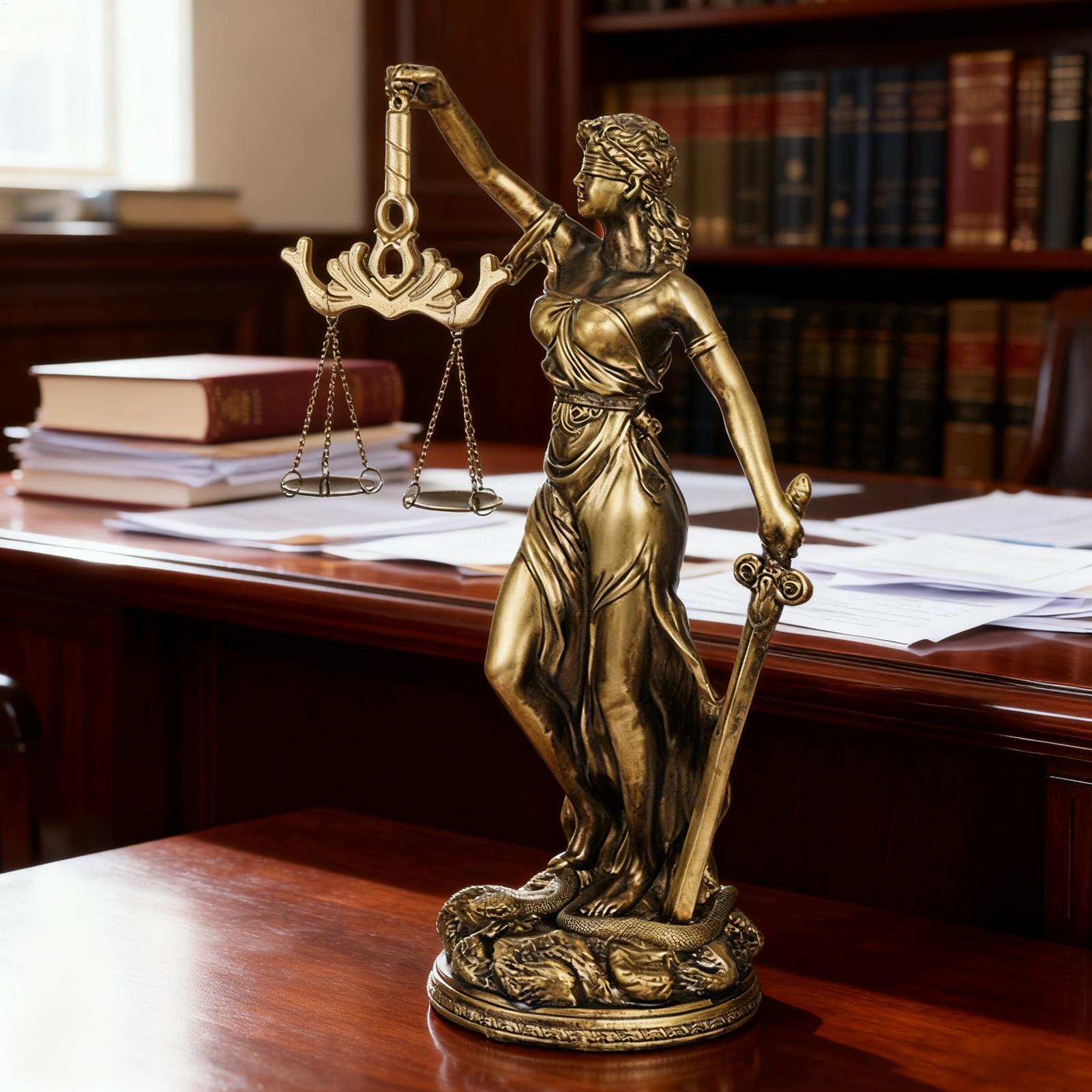 Lady Justice Standbeeld Beeldj - Model Kit Judge recensie en prijs