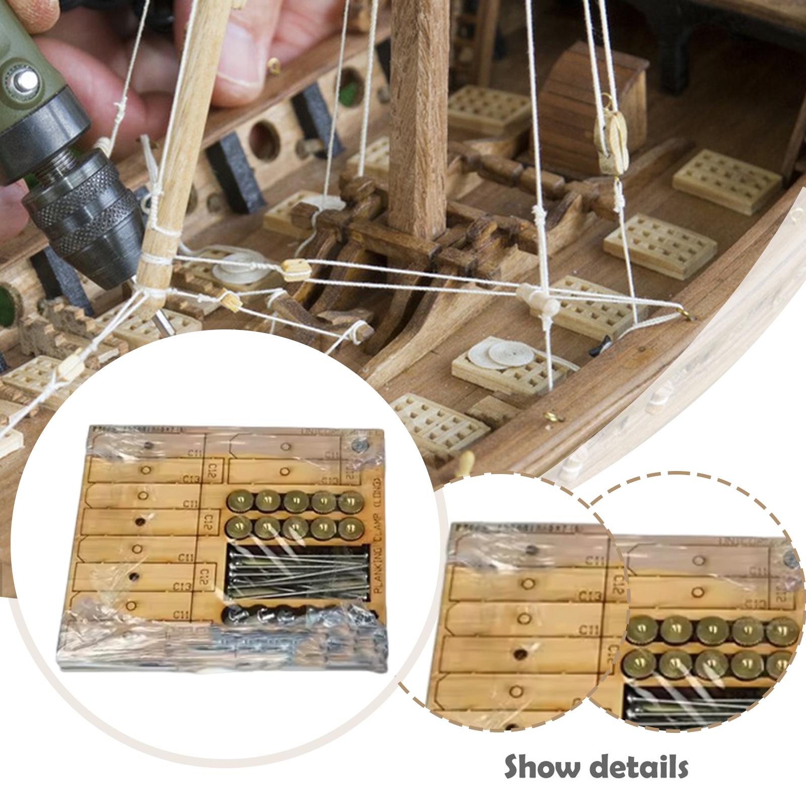 Klemmen voor scheepsmodelrompp - Model Kit Wood recensie en prijs