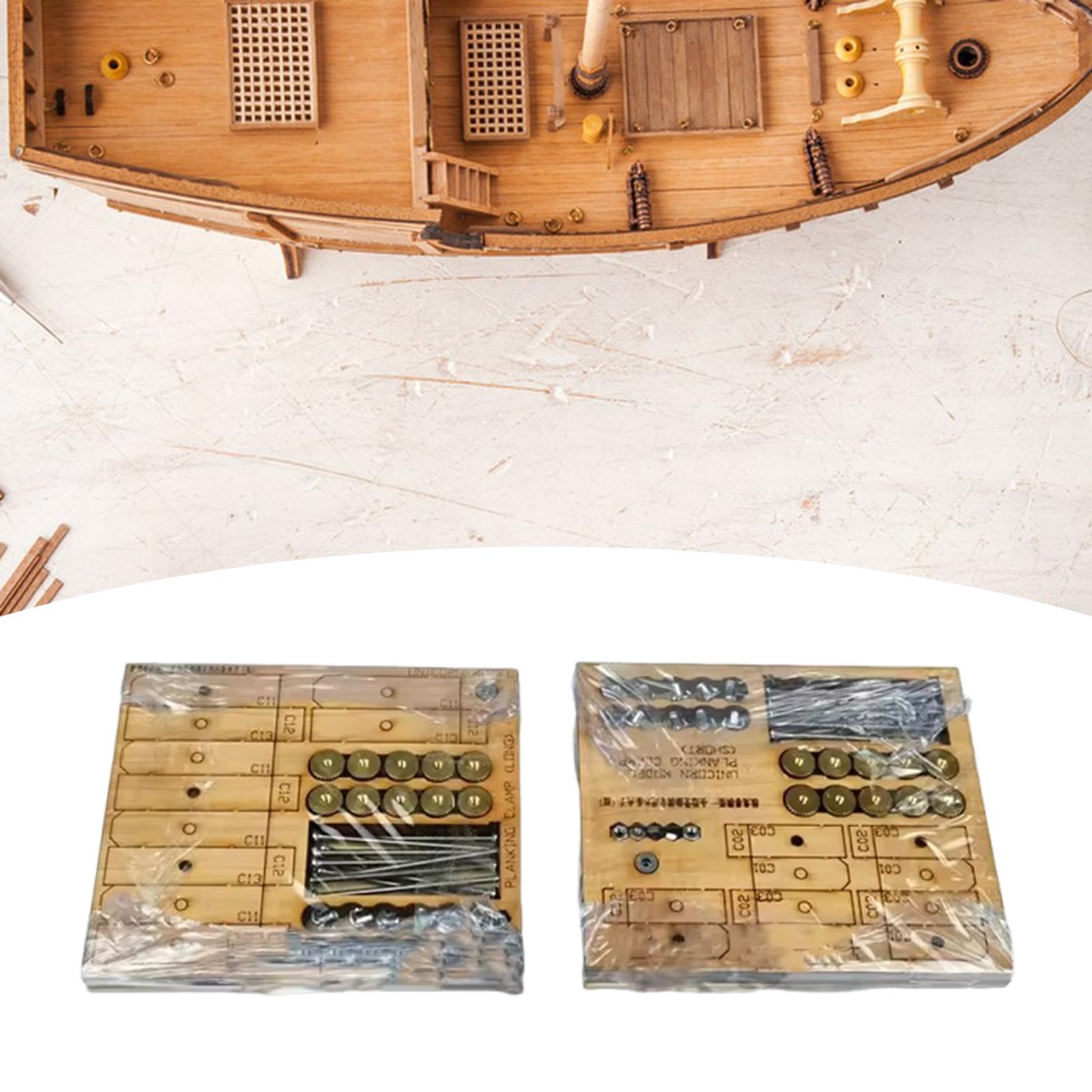 Klemmen voor scheepsmodelrompp - Model Kit Wood recensie en prijs