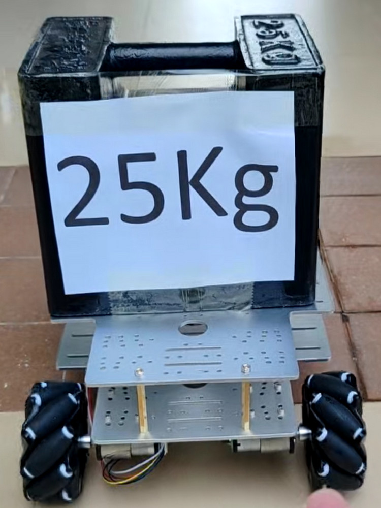 20 kg draagvermogen 4WD Mecanu - Model Kit Lancelot recensie en prijs
