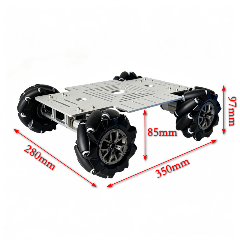 20 kg draagvermogen 4WD Mecanu - Model Kit Lancelot recensie en prijs