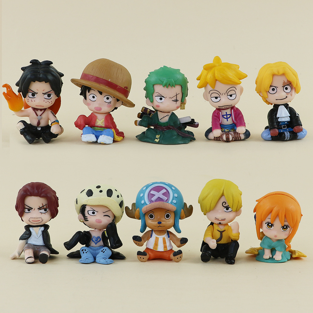 One Piece 10-delige figurenset - Model Kit Judge recensie en prijs