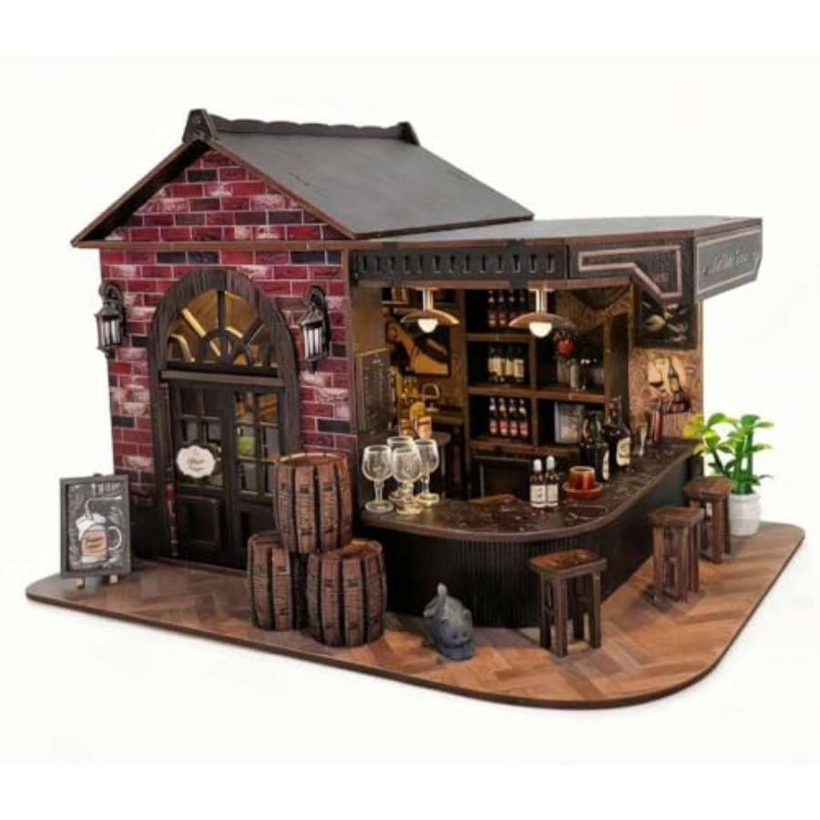 Boekenhoek Kit, 3D houten mini - Model Kit Wood recensie en prijs