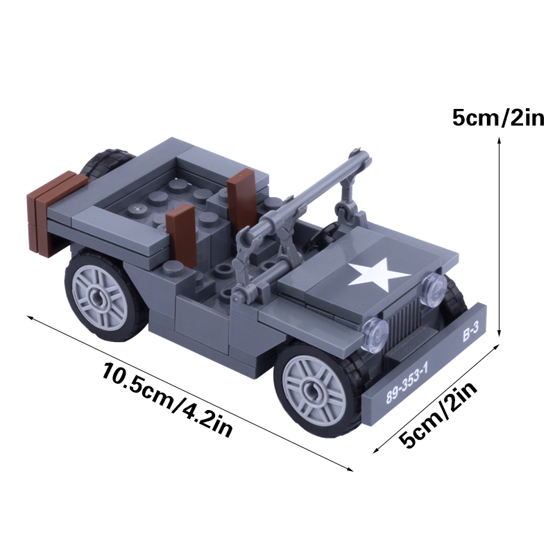 Moc WW2 Militaire Ons Cijfers  - Model Kit Ww2 recensie en prijs