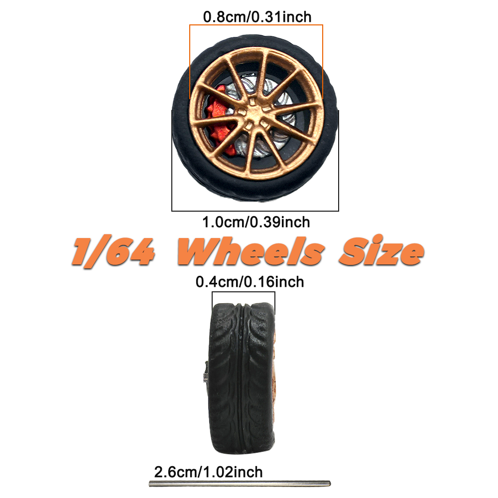 1/64 Model Auto Wielen Banden  - Model Kit Game recensie en prijs
