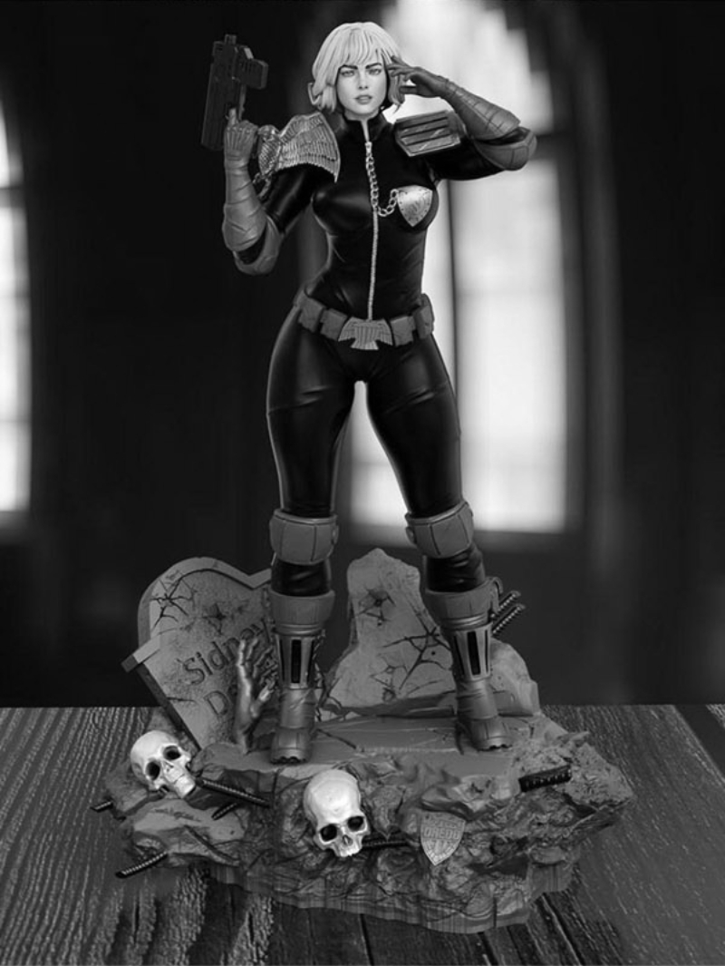 1/24 Schaal Cassandra Anderson - Model Kit Judge recensie en prijs