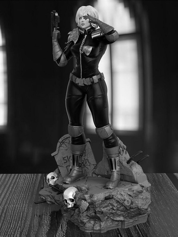 1/24 Schaal Cassandra Anderson - Model Kit Judge recensie en prijs