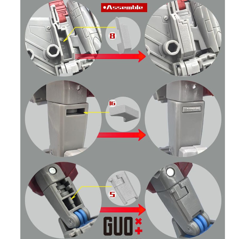 GUO Studio Transformation SS86 - Model Kit Studio recensie en prijs