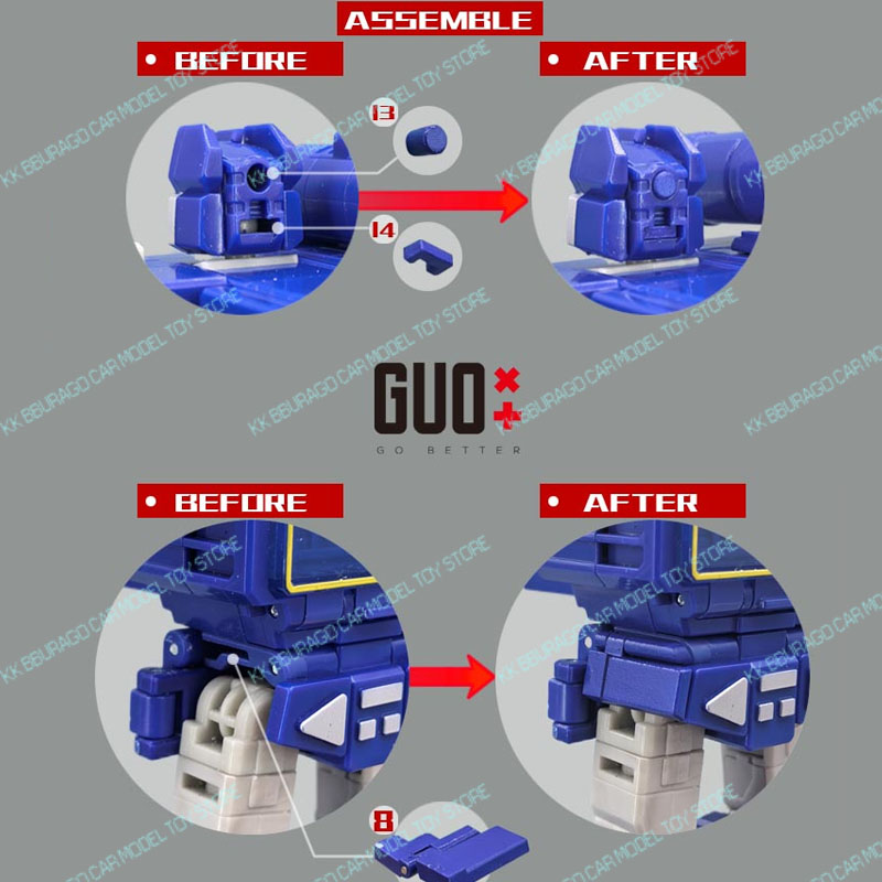 GUO Studio Transformation SS86 - Model Kit Studio recensie en prijs