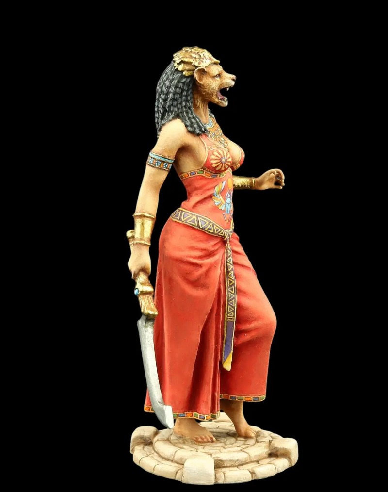Egyptische godin Sekhmet 75mm  - Model Kit Wargreymon recensie en prijs