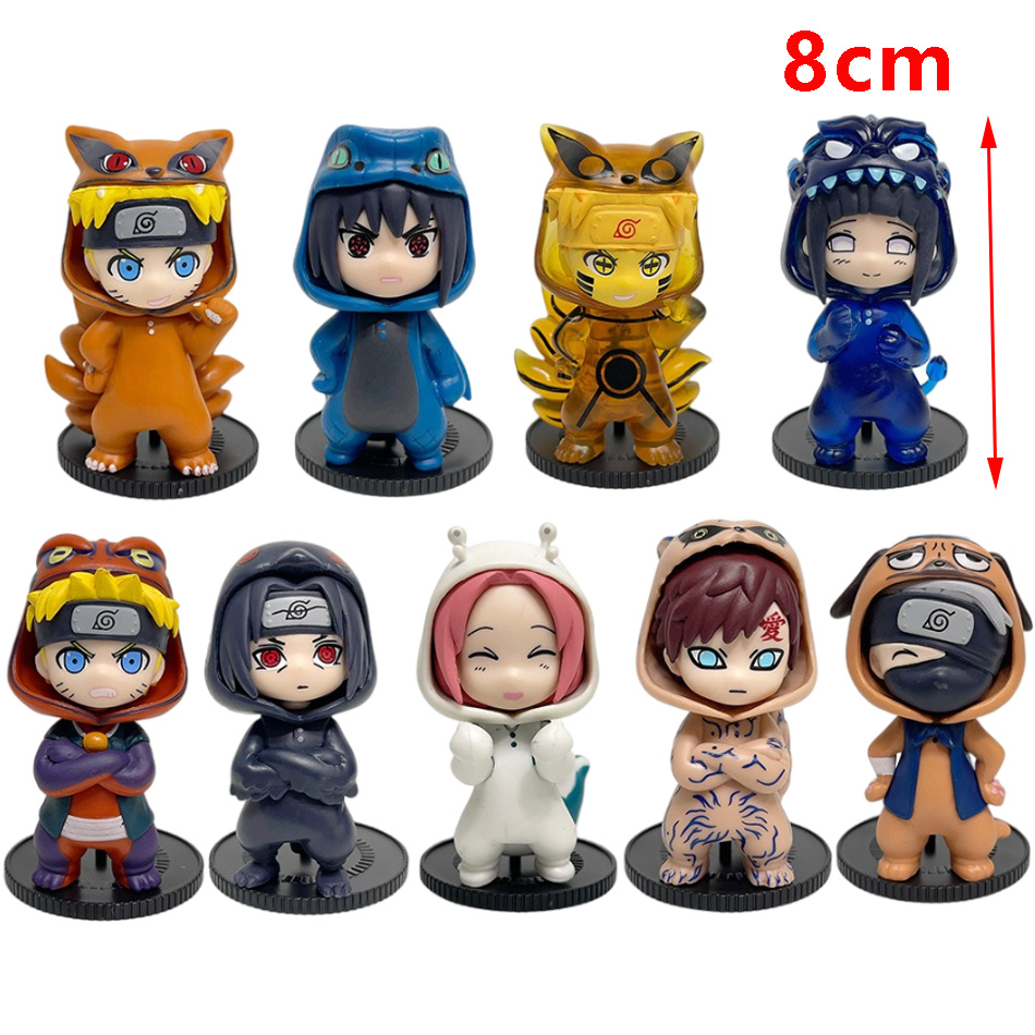 Anime 8 cm Naruto 9 stks Set W - Model Kit Naruto recensie en prijs